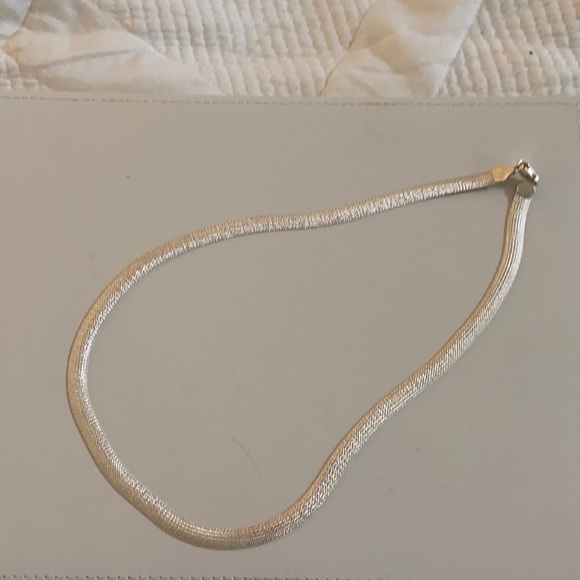 Italian sterling silver 16 inch necklace - Picture 3 of 3